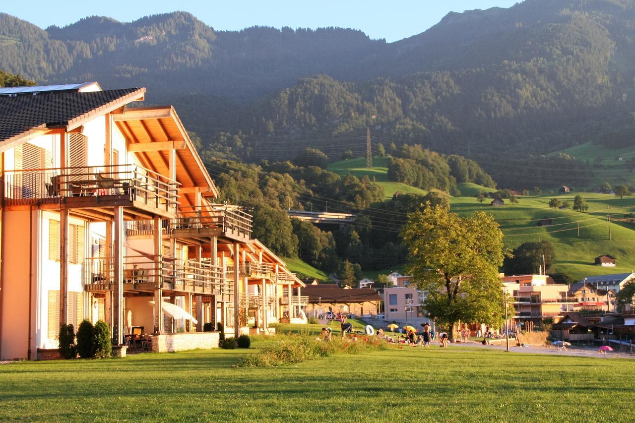 Resort Walensee Appartements Unterterzen ภายนอก รูปภาพ